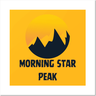 Morning Star Peak Posters and Art